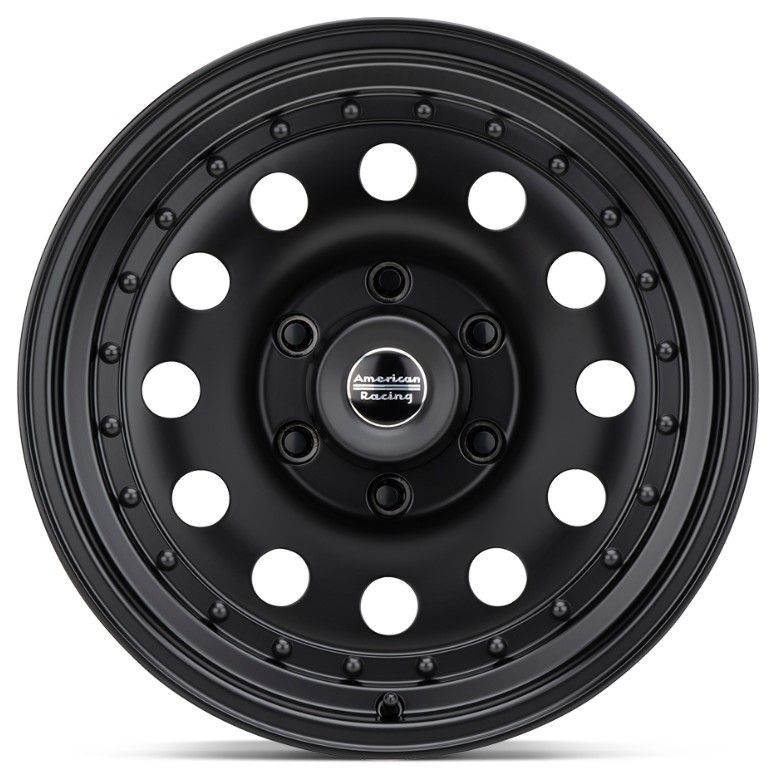 American Racing<br>AR62 Outlaw II Satin Black (14x7)